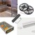 LED Strip Complete Bathroom Wetroom WC Kit - Includes LED Strip Tape, LED Profile, Driver + Optional Remote Dimmer or Wall Plate Dimming Switch, 5m Cable SMD3528 24V - Single Colour IP65