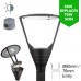 LED Premium Post Top Lantern 50W/5,750lm c/w Photocell NEMA Dusk til Dawn Sensor 76mm entry