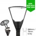 LED Premium Post Top Lantern - Car Park / Street Light Luminaire 60W/6,900lm - 3-8m Column Street Lighting Fixture Flicker Free