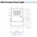 3m Lamp Post Lighting Column 100W LED Flood Light Kit c/w Fuse Cutout and M8 Key (3m Above Ground)