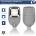 LED ECO Street Lantern Light 20W/2,800lm – 3 - 5m Column Street Lighting Fixture