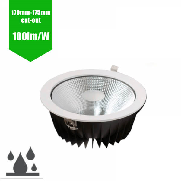 IP65 LED Recessed Downlight 175mm Cut Out (20W - 6" - 2000lm)