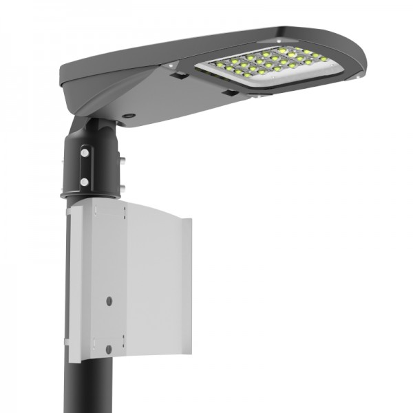 Tespa Banded Street Lighting Lamp Post Column Shield - Suitable for 60-114mm Lighting Pole