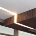 LED Profile Slim Plaster-in Recessed Extrusion for LED Strip - Aluminium LED Channel c/w  Clip-in Diffuser + End Caps