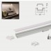 LED Channel - RECESSED / Aluminium Channel for LED Strip series - 1m/2m/2.5m length c/w LED Strip Diffuser