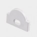 LED Profile 60˚ Lensed/Optic for LED Strip - Surface Mount Aluminium LED Channel c/w  Diffuser + End Caps + Mounting Clips