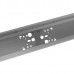 Suspended Linear LED Light Up/Down Light 1200mm/4ft - Silver Anodised Aluminum (3,700lm) 40W Flicker Free