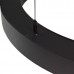 Suspended/Surface Mount Round LED HALO Light Ø600mm / 38W (3,600lm) Black Body Flicker Free