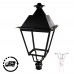 LED Street Light - Victorian / Traditional Street Light Luminaire 50W - c/w Photocell Dusk Til Dawn DayLight Sensor NEMA Socket 