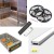 LED Strip Tile in LED Profile Floor / Wall Recessed Shower Niche Complete Kit - Includes LED Strip Tape, LED Profile, Driver + Optional Remote Dimmer or Wall Plate Dimming Switch, 5m Cable SMD3528 24V - Single Colour IP65